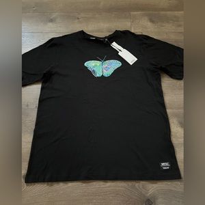 WESC Superlative Conspiracy Butterfly T-shirt Size XL New
